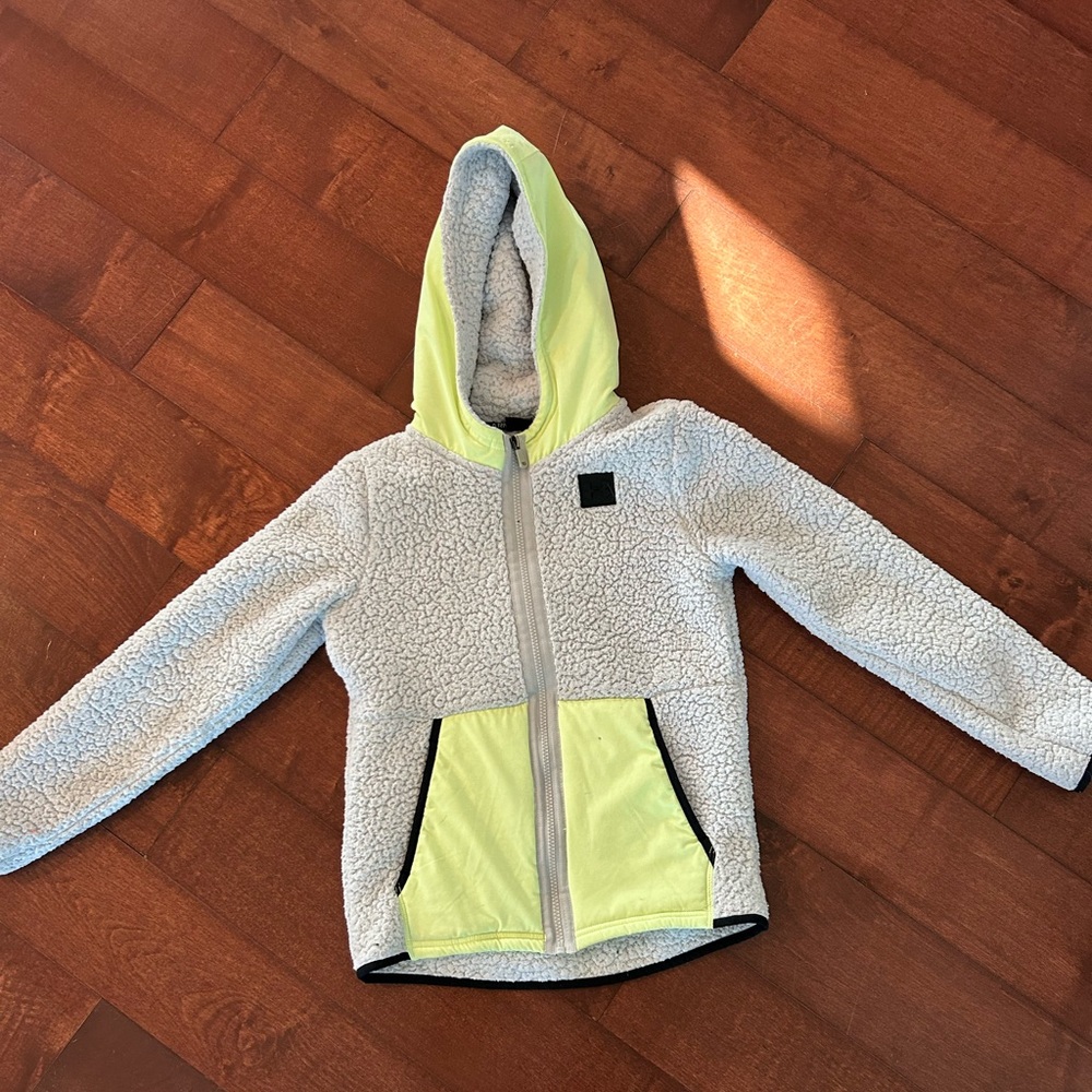 Under Armour unisex Sherpa full zip hoodie jacket size youth medium